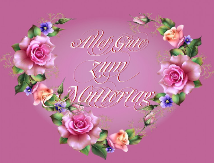 Muttertag E-Card 2020 Tanz der Blumenfee Bild 1